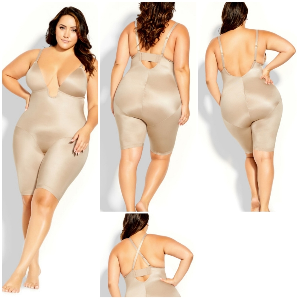 Smooth & Chic Plunge Body Shaper